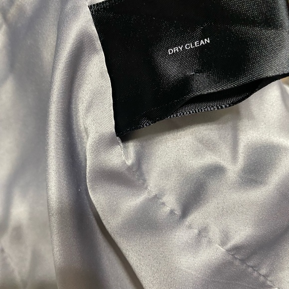 Kenneth Cole Shaggy Soft Faux Fur Snap Button Silver Long Fuzzy Coat Size XS - Picture 6 of 7